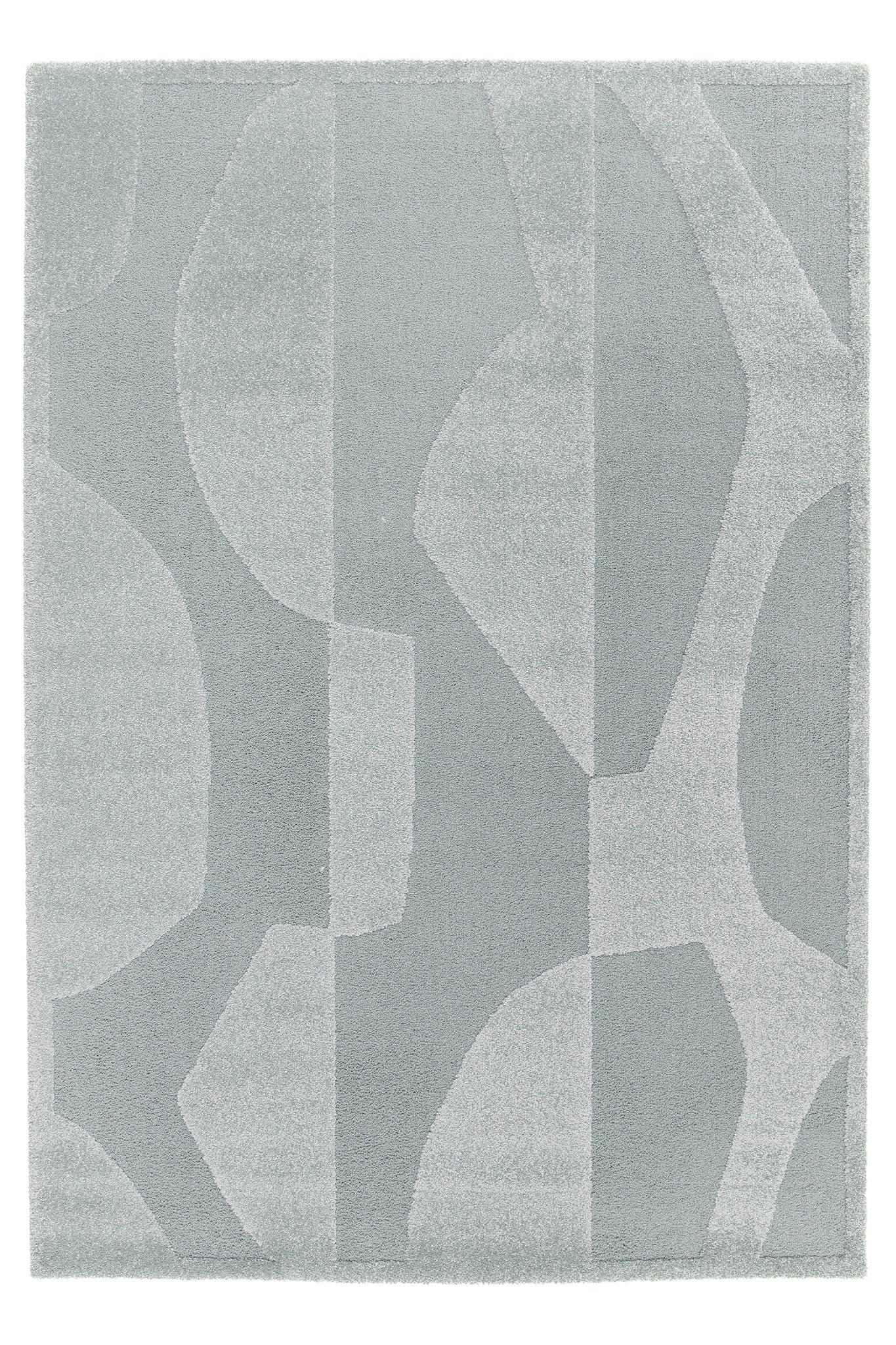 TEPPICH sehr weich mit Relief-Effekt blau - Blau, Textil (160/230cm) - AFK Living