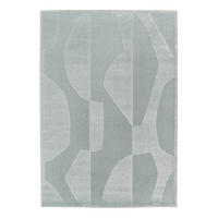 TEPPICH sehr weich mit Relief-Effekt blau - Blau, Textil (200/290cm) - AFK Living