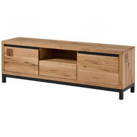 TV-BOARD Wildeiche 170x40x56 natur geölt VILLANDERS #113 - Naturfarben, Holz (170/56/40cm) - Massivmoebel24