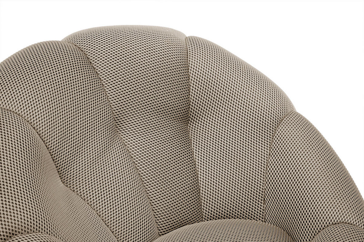 SESSEL FIGO, beige - Beige, Holzwerkstoff/Textil (104/83/104cm) - Courtois Laville