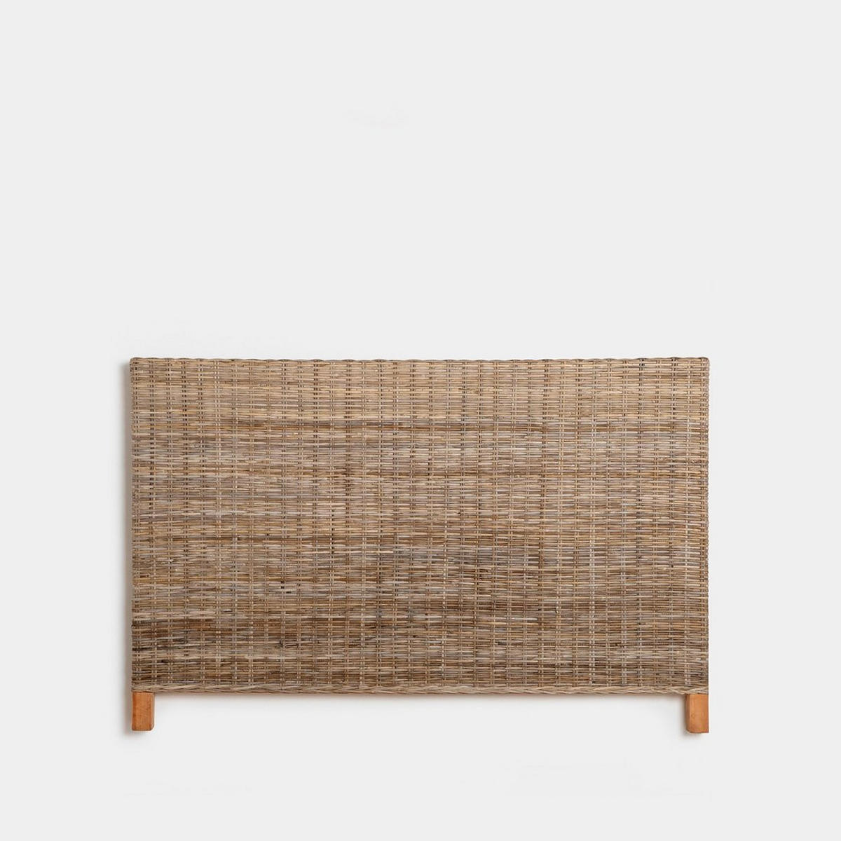 KOPFTEIL DOPPELTES Leni Natürlich 175 cm x 113 cm - Naturfarben, Naturmaterialien (175/6cm) - Klast Home