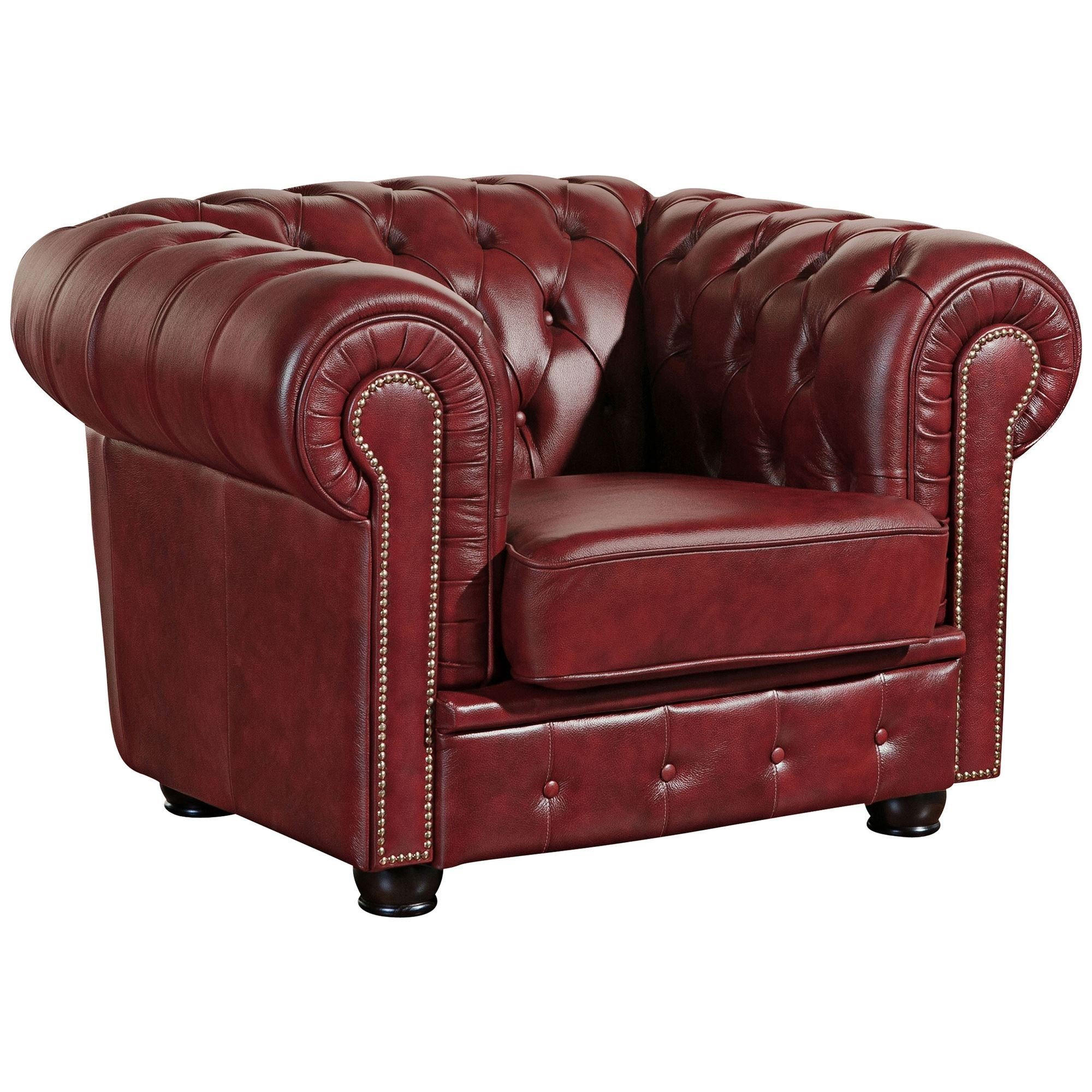 58aufmkessel Sessel Rot 110x74x98 cm