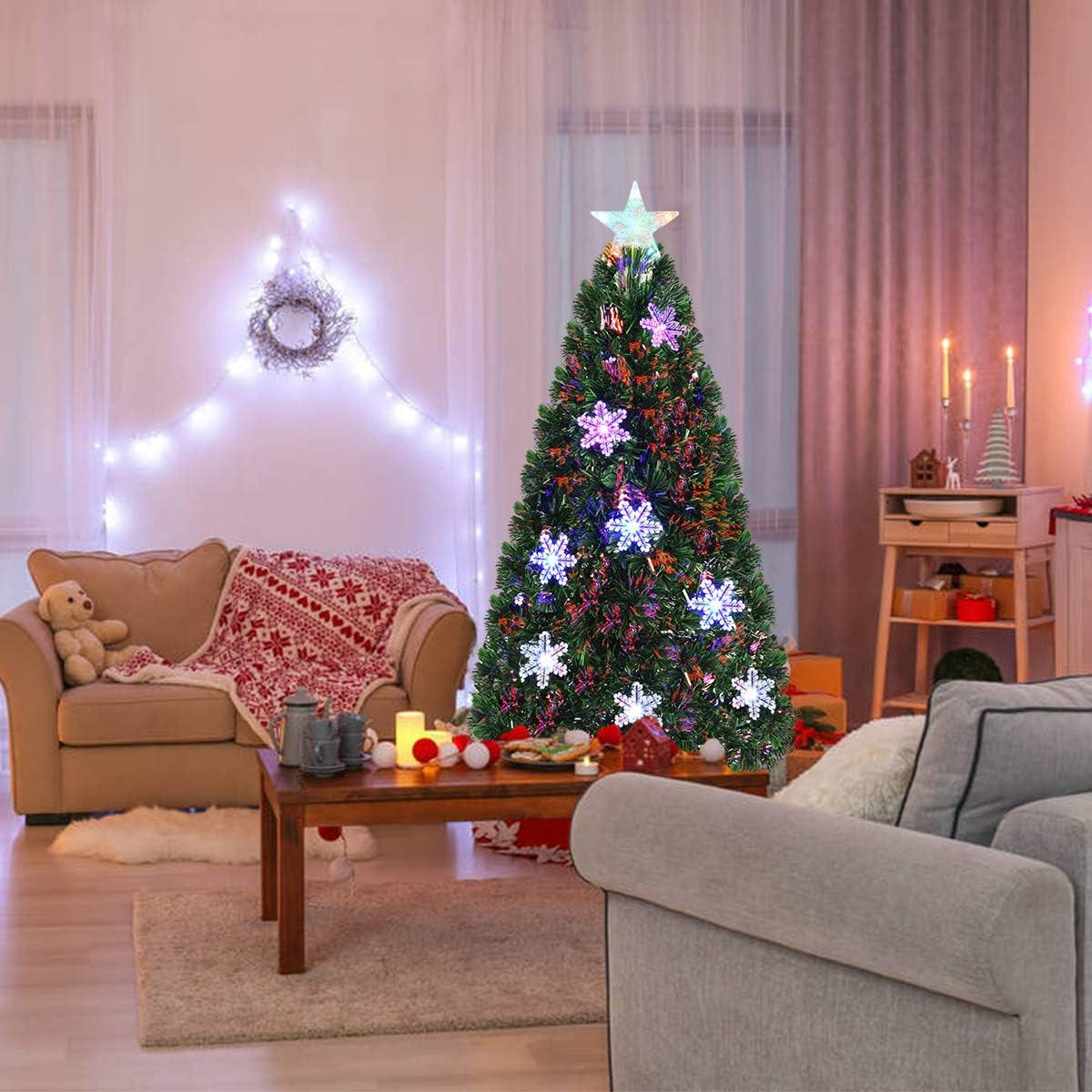 WEIHNACHTSBAUM Grün - Grün, Kunststoff (150cm) - COSTWAY