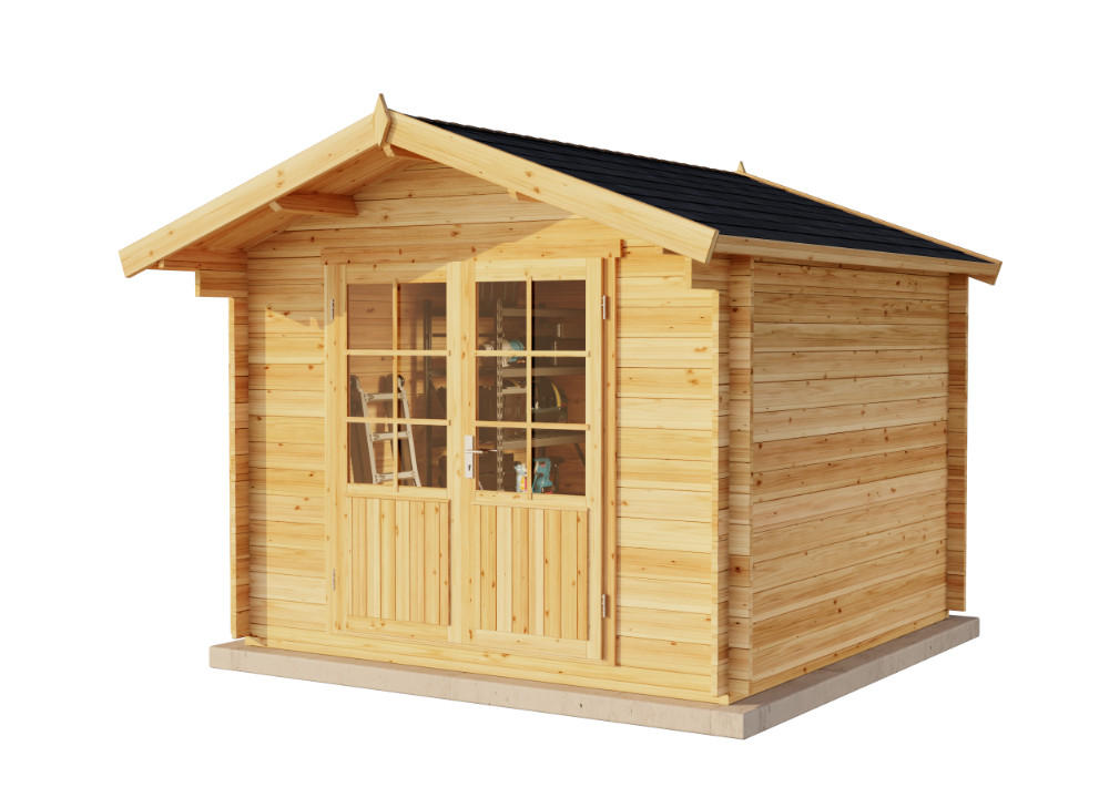 Alpholz Gartenhaus Pinien 320x250x350 cm