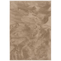 LUXUS SUPER SOFT HOCHFLOR LANGFLOR TEPPICH DELUXE - Taupe, Textil (80/160cm) - Snapstyle