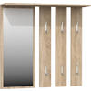 GARDEROBENPANEEL OPAL SPIEGEL EICHE SONOMA - Sonoma Eiche, Holzwerkstoff (85/82/15cm) - CDF