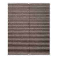 PLISSEE KLEMMFIX, OHNE BOHREN, VERSPANNT - Taupe, Kunststoff (45/130cm) - Lichtblick Original