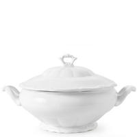 SUPPENSCHÜSSEL Chodziez MARIA TERESA - Weiß, Keramik (23cm) - KONSIMO®