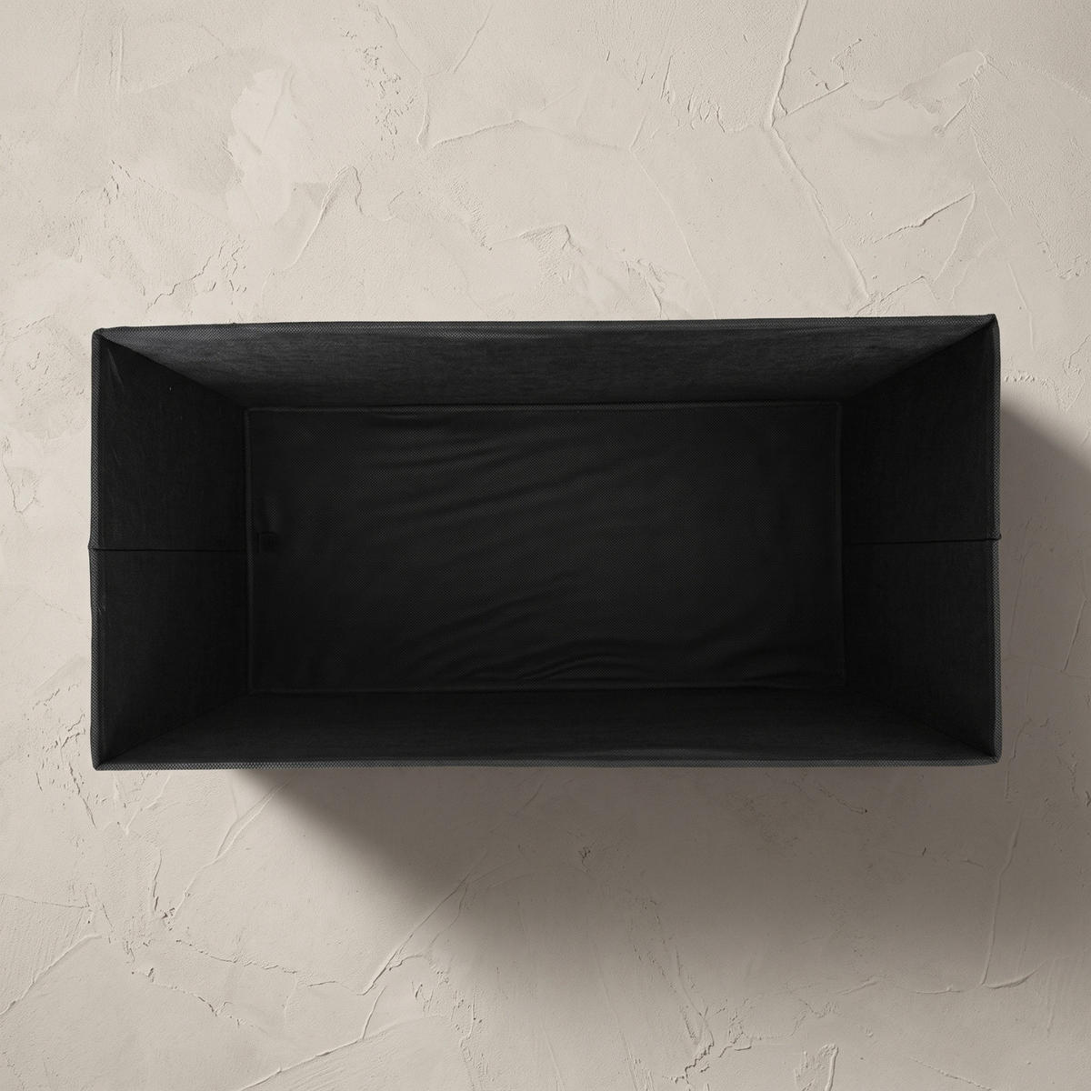SAMT-HOCKER mit Stauraum 76/38/38 cm - Grau, Textil (38/38/76cm) - SCENA LIVING