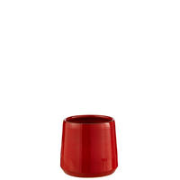 BLUMENTOPF RUND - Töpferei - Rot - S - Ø 18 cm - Rot, Keramik (18/17cm) - J-Line
