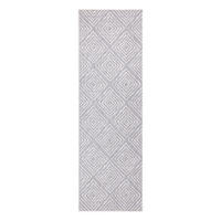 OUTDOOR-TEPPICH Sun 464 Grau 80x250 cm - Grau, Textil (80/250cm) - carpet city