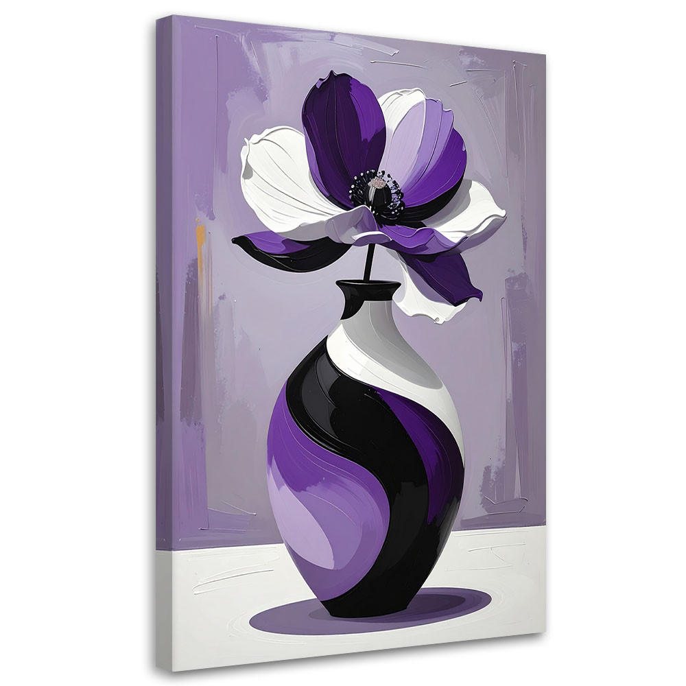 Feeby Leinwandbilder, Lila 40x60 cm