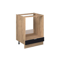 Honigeiche/Schwarz, Holzwerkstoff (60/82/51.6cm) - Vicco