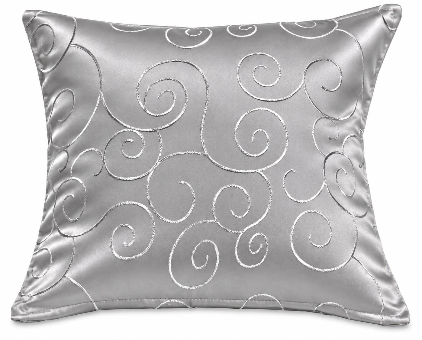 TiborTex Kissenbezug Silber 60x60 cm