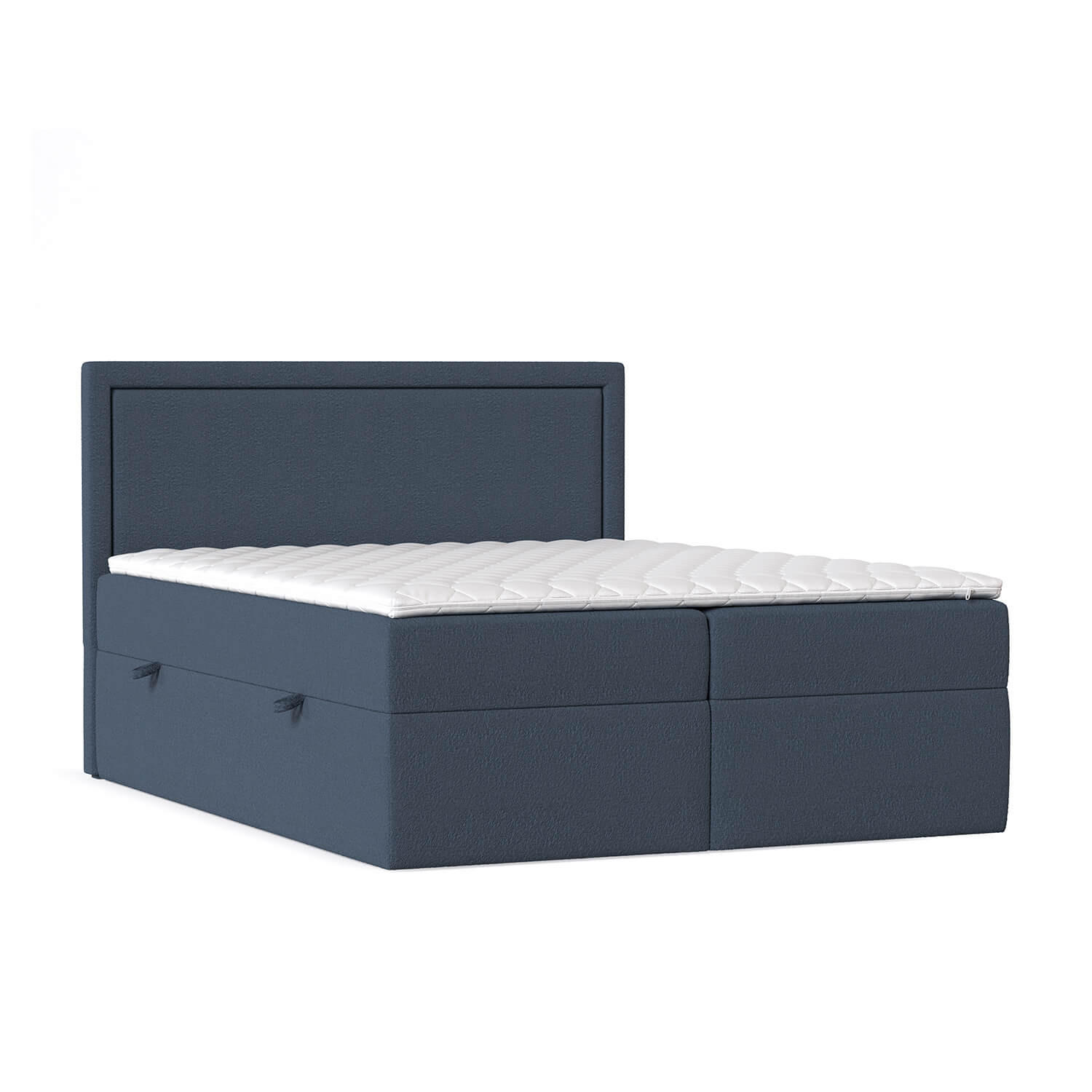 AltaBeds KONTINENTÁLNÍ postel JODAN 120/200 cm Tmavě modrá