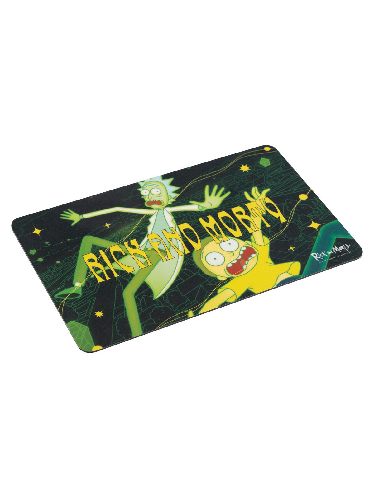 BRETTCHEN Rick and Morty Schwarz 14,5 x 23,5 cm - Schwarz, Kunststoff (14.5/23.5cm) - United Labels