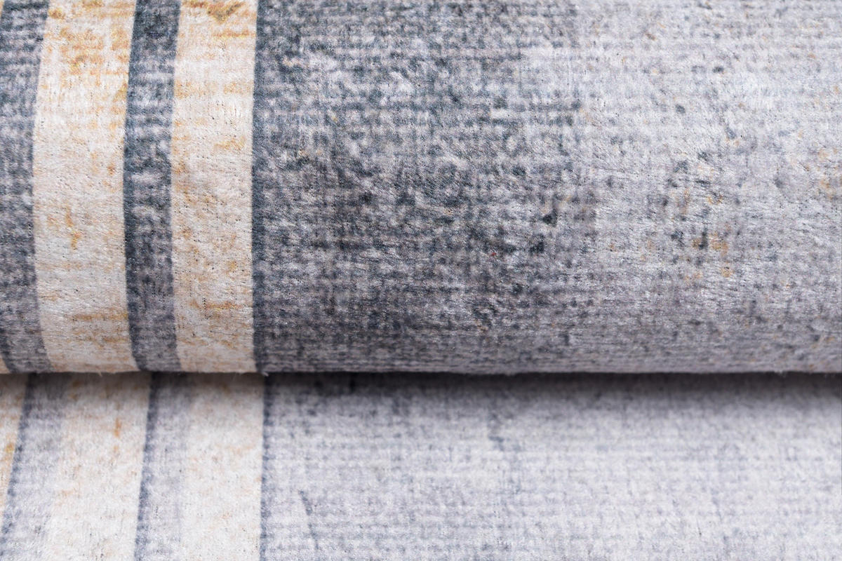 TEPPICH TOSCANA Hellgrau 80/150 cm - Hellgrau, Textil (80/150cm) - Tapiso