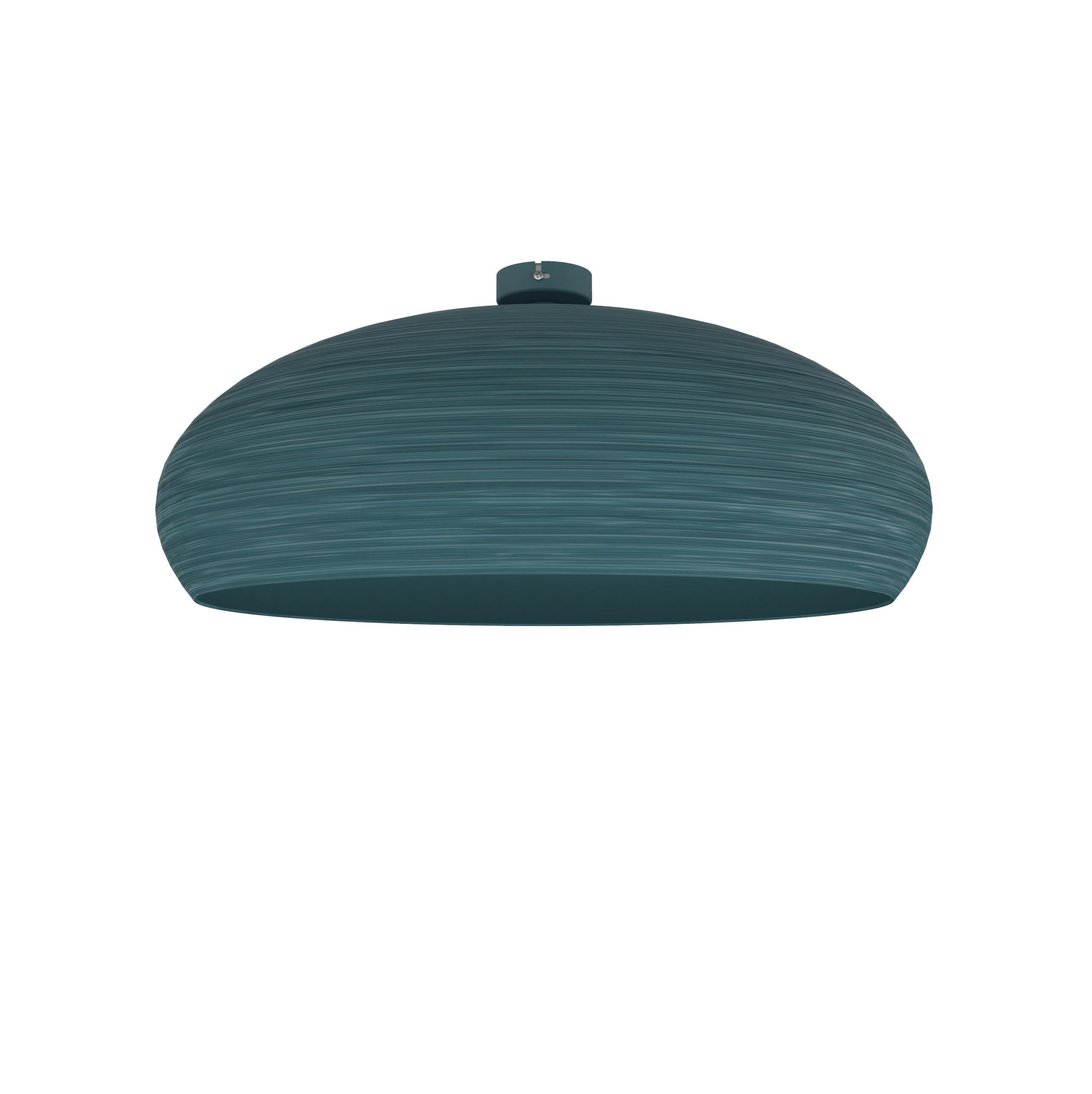 DECKENLEUCHTE Ufo - Blau, Metall (60/60/15cm) - Lumicom