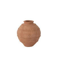 VASE KAI - Töpferei - Braun - Ø 26.5 cm - Braun, Keramik (28.5cm) - J-Line