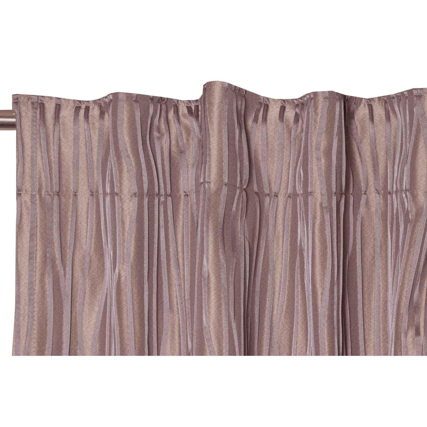 Thumbnail - Schöner Wohnen Schlaufenschal, Mauve, Textil, 130x0.5x250 cm, Oeko-Tex® Standard 100, Wohntextilien, Gardinen & Vorhänge...
