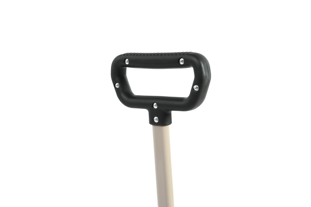 HANDWAGEN, geländegängig faltbar, verstellbarer Griff, beige - Beige, Metall (34/19/43.5cm) - Vallsero