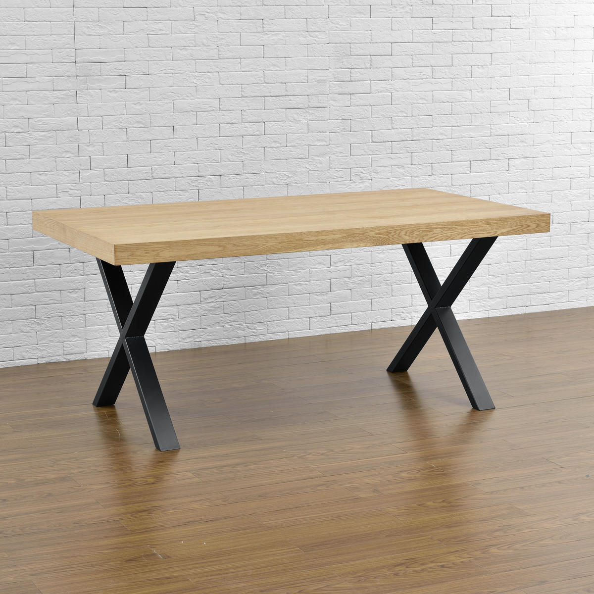 SADA STOLOVÉHO PODNOŽE 2 KS. Greith - černá, kov (79/72/8cm) - [en.casa]