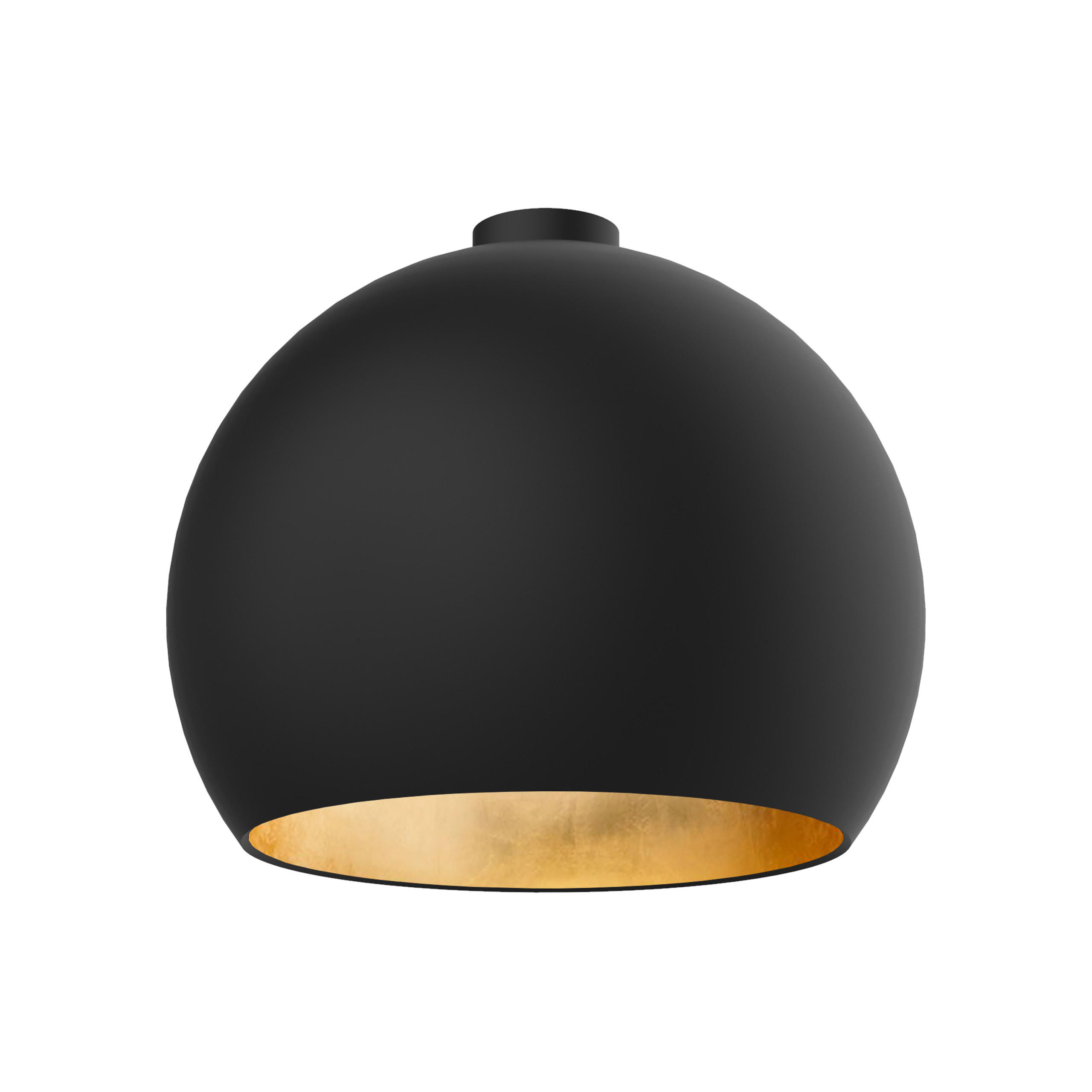 DECKENLEUCHTE - Goldfarben, Metall (40/40/35cm) - Lumicom