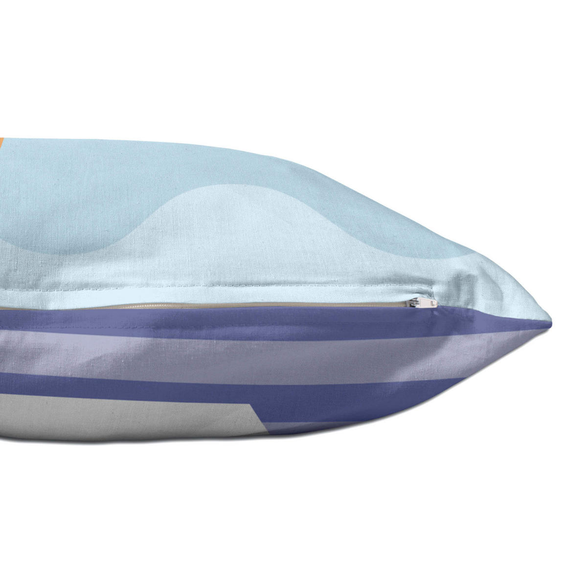 KISSENBEZUG sailor 50x30 cm mehrfarbig - Multicolor, Textil (50/30cm) - Happy Friday