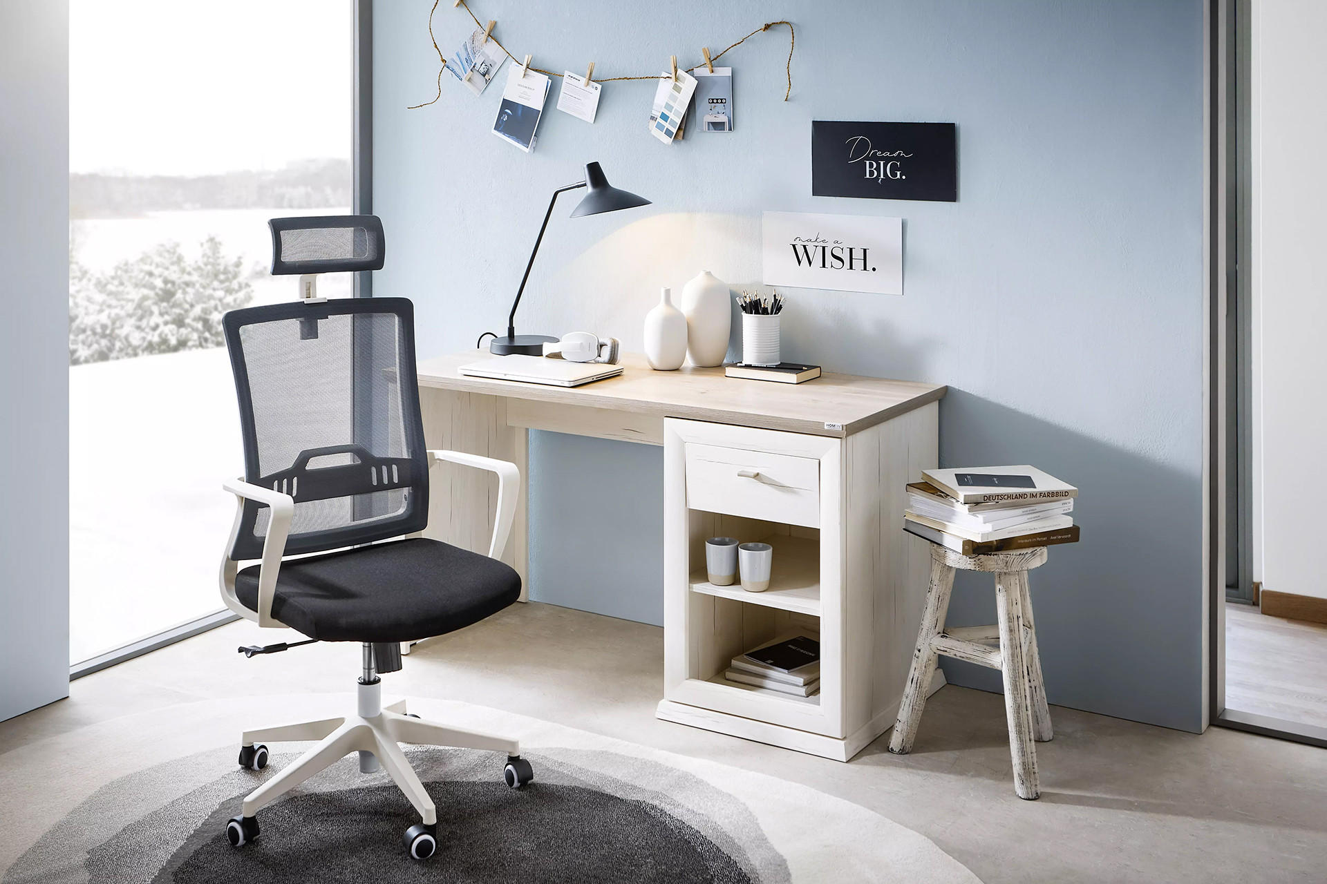 Home office inspirációs látványkép