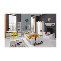 SCHLAFZIMMER Set 6-tlg. – COMO System – Sonoma Eiche / Grau - Grau, Holzwerkstoff (120/190/50cm) - hi-markt