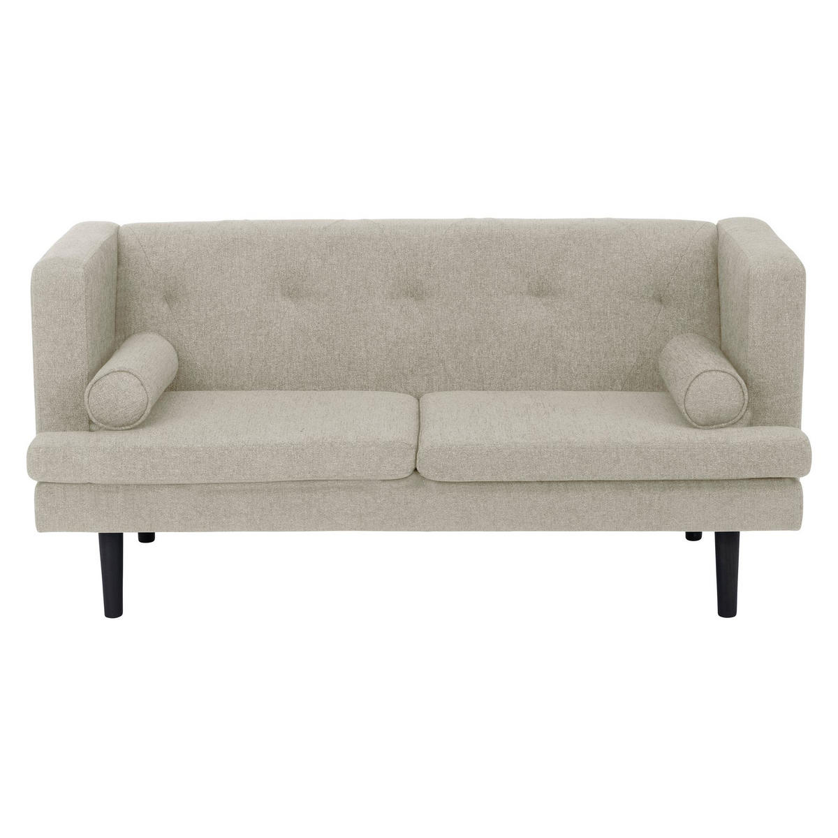 KINDERSOFA 2-Sitzer Keavy Flachgewebe creme - Creme, Kunststoff (102/57/34cm) - 58aufmkessel