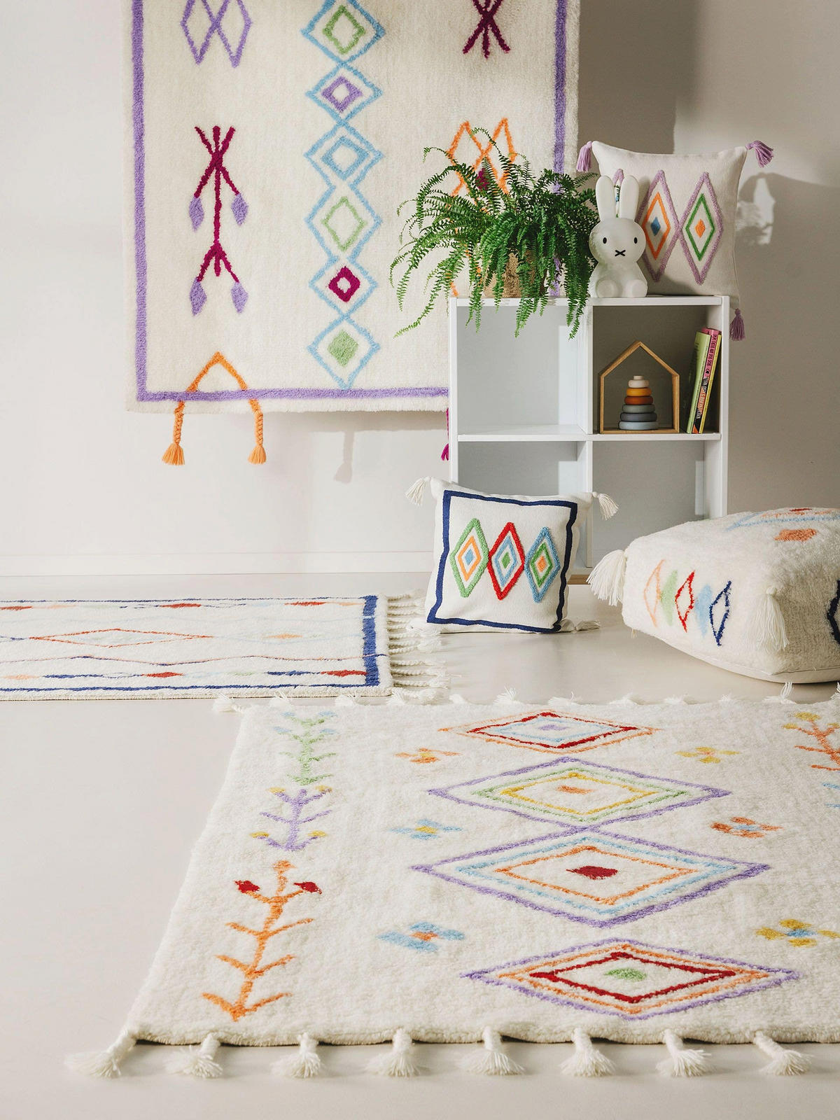 KINDERTEPPICH Malika Multicolor 120x170 cm - Multicolor, Textil (120/170cm) - Lytte