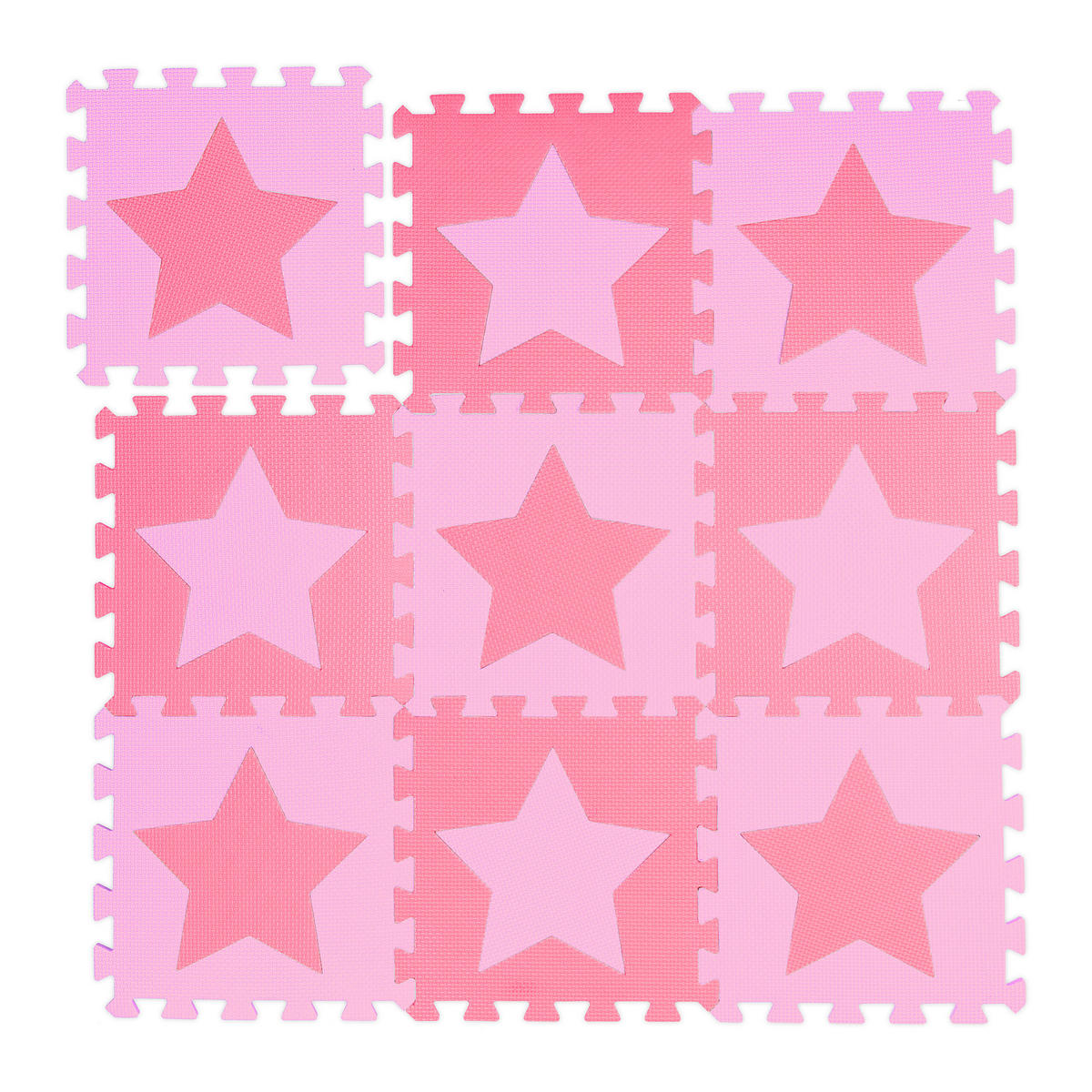 9XPUZZLEMATTE - Pink/Rosa, Kunststoff (32/32cm) - Relaxdays