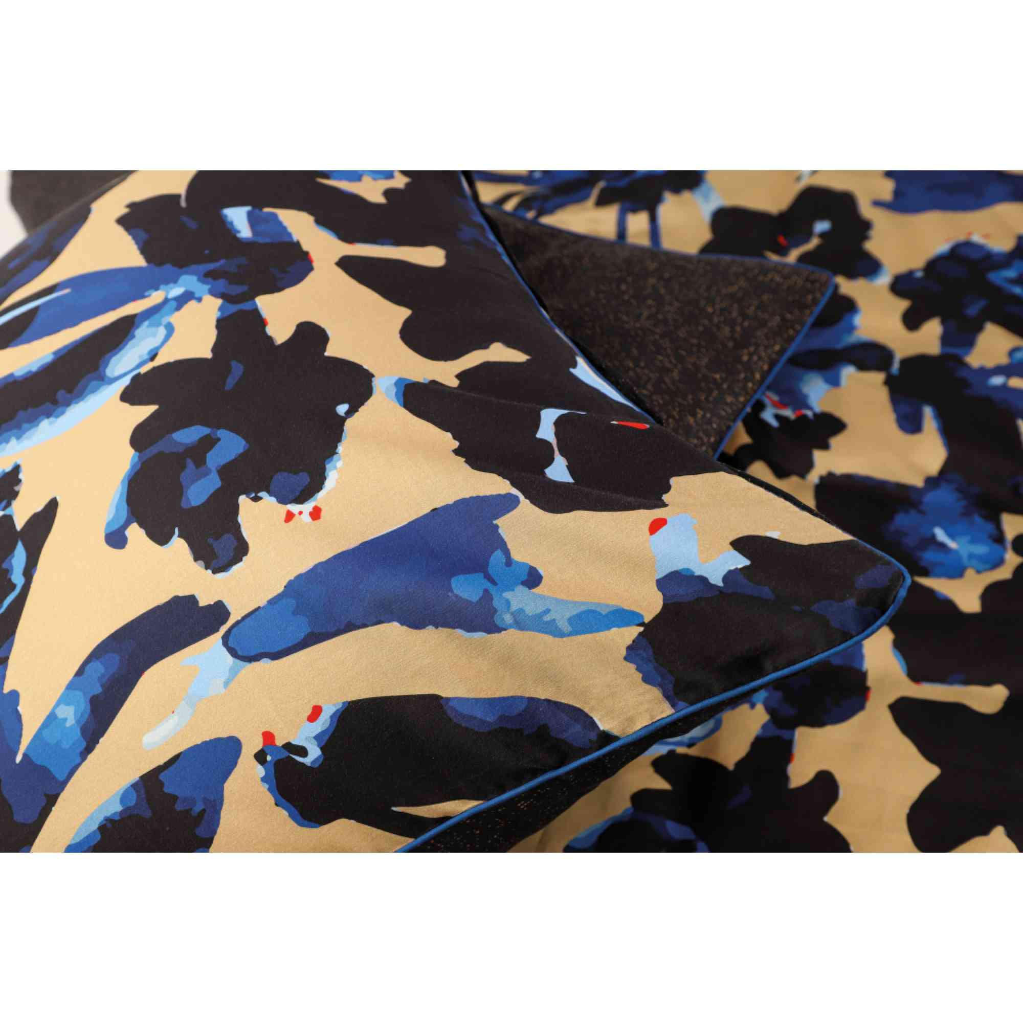 SATIN BETTWÄSCHE PIA - Blau, Textil (155/220cm) - Esprit