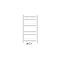 BADHEIZKÖRPER Sahara 500x800 mm Weiß gerade mit Ventil Universal - Weiß, Metall (50/80/3cm) - LuxeBath