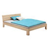 DOPPELBETT THOMAS 140X200 CM - Naturfarben, Holz (140/200cm) - IDIMEX