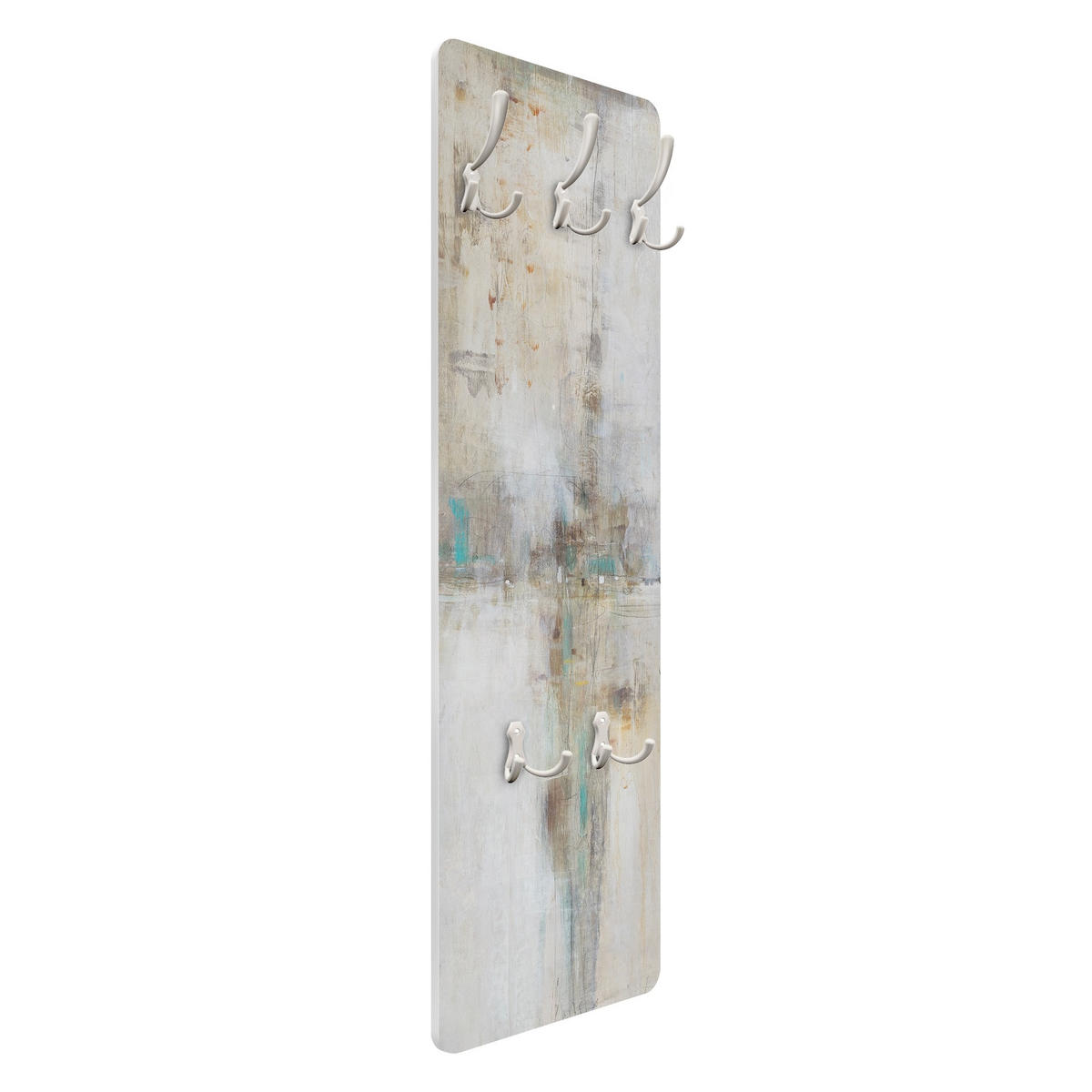 WANDGARDEROBE - Essenz I 34/105 cm - Grau, Holzwerkstoff (34/105/1.6cm) - Bilderwelten