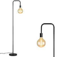 STEHLAMPE Zyvva 28.5/28.5/157.0 cm - Schwarz, Metall (28.5/28.5/157cm) - ZMH