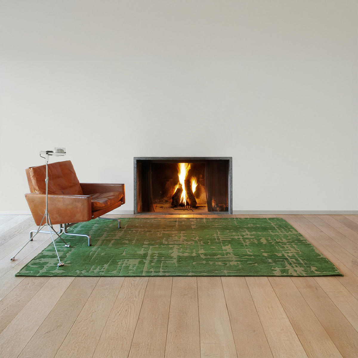 TEPPICH Flachgewebe GREEN BUBBLES Grün 240 x 340 cm - Grün, Textil (240/340cm) - Novatrend