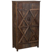 KLEIDERSCHRANK 78x40x148 cm Braun - Braun, Holz (78/148/40cm) - Wanderlust