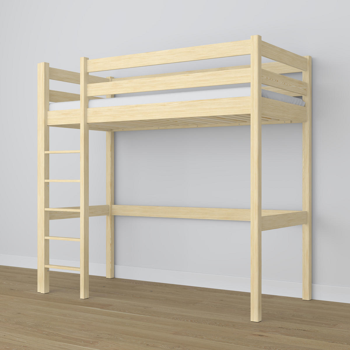 HOCHBETT N05 Klare Kiefer 80/180 - Braun, Naturmaterialien/Holz (80/180cm) - N-Wood