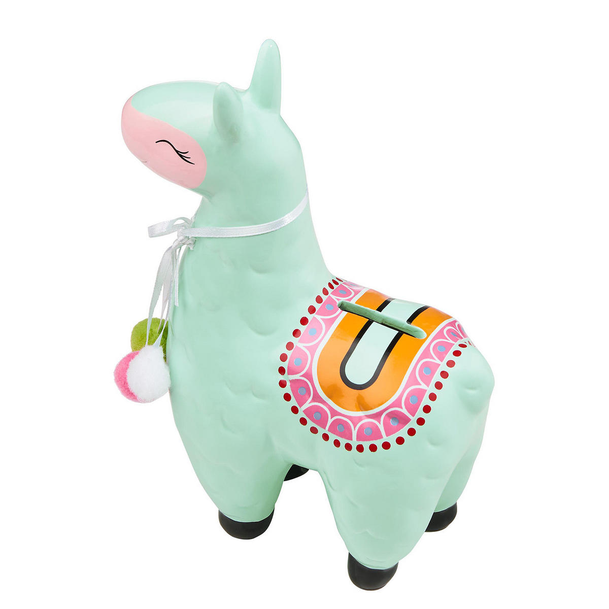 SPARDOSE Paco - Grün, Keramik (8/22/15cm) - Butlers