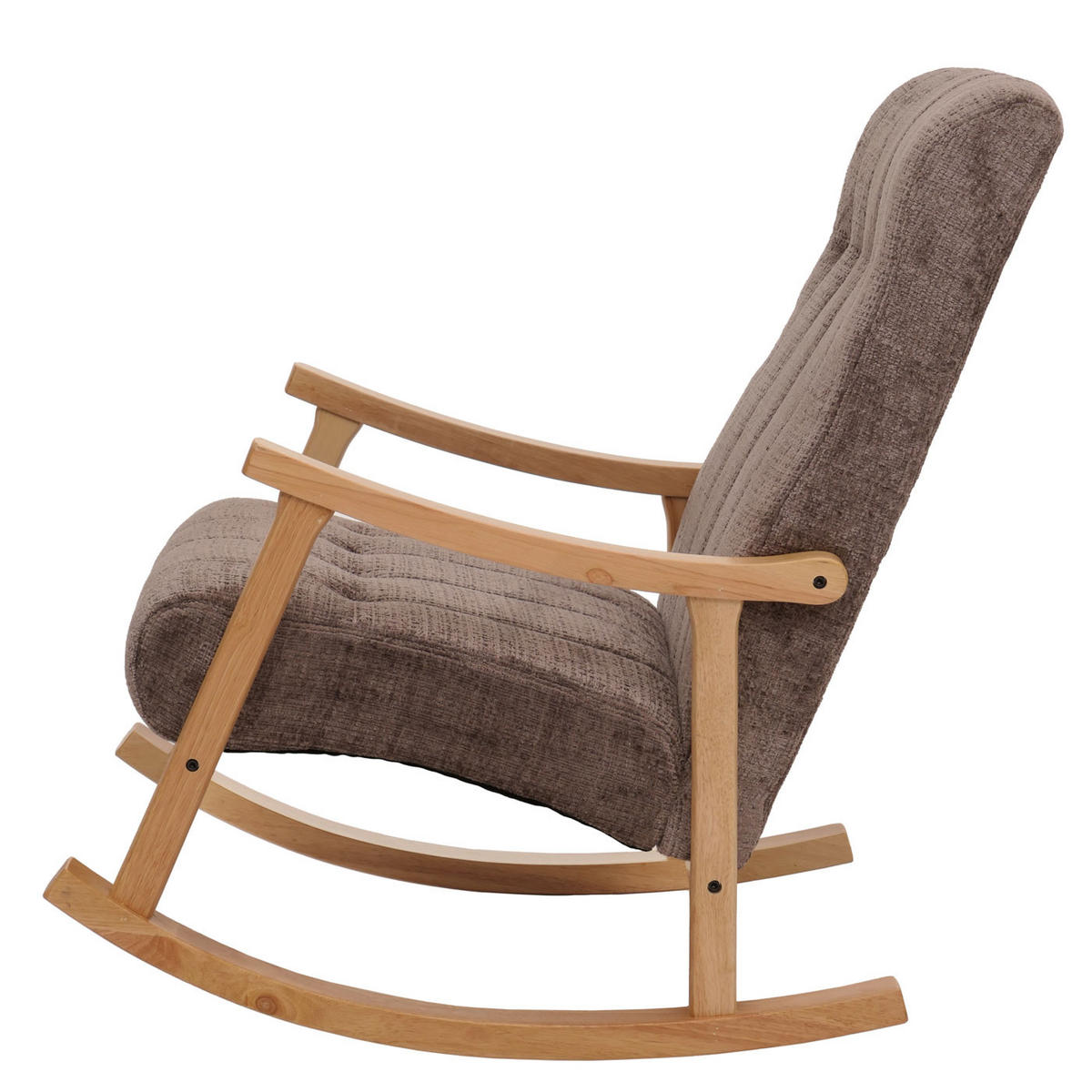 SCHAUKELSTUHL Braun - Braun, Textil (64/97/85cm) - MCW