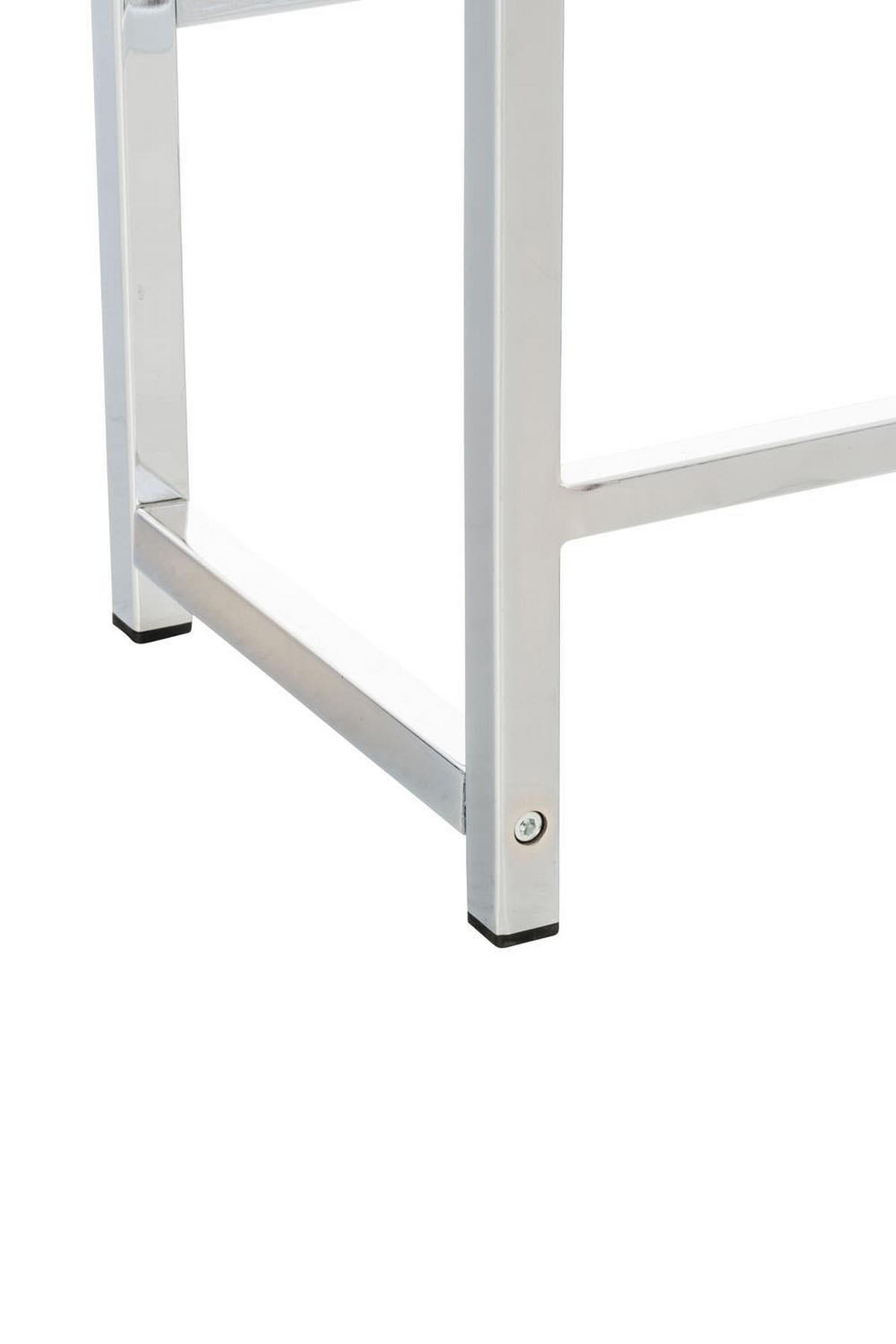 KASTENSTÄNDER Metall chrom - Chromfarben, Metall (91/75/31cm) - CLP