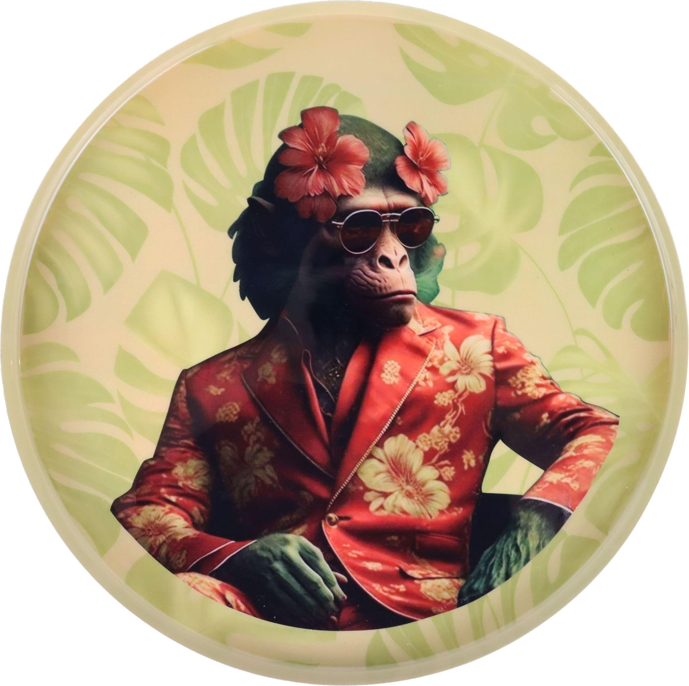 TABLETT Bohemian Monkey - Multicolor, Metall (2cm) - FURNARO
