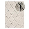 HOCHFLORTEPPICH Creme Atesa 60/120 cm - Creme, Naturmaterialien/Textil (60/120cm) - Atticgo