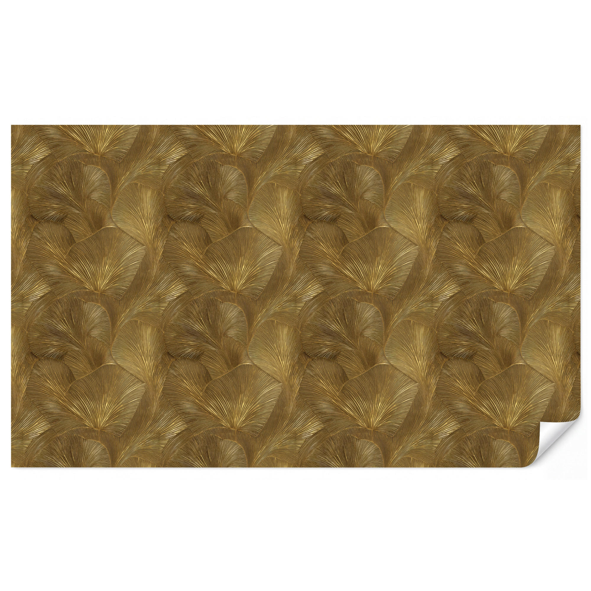 OnlyWow Tapete Gold 500x300 cm