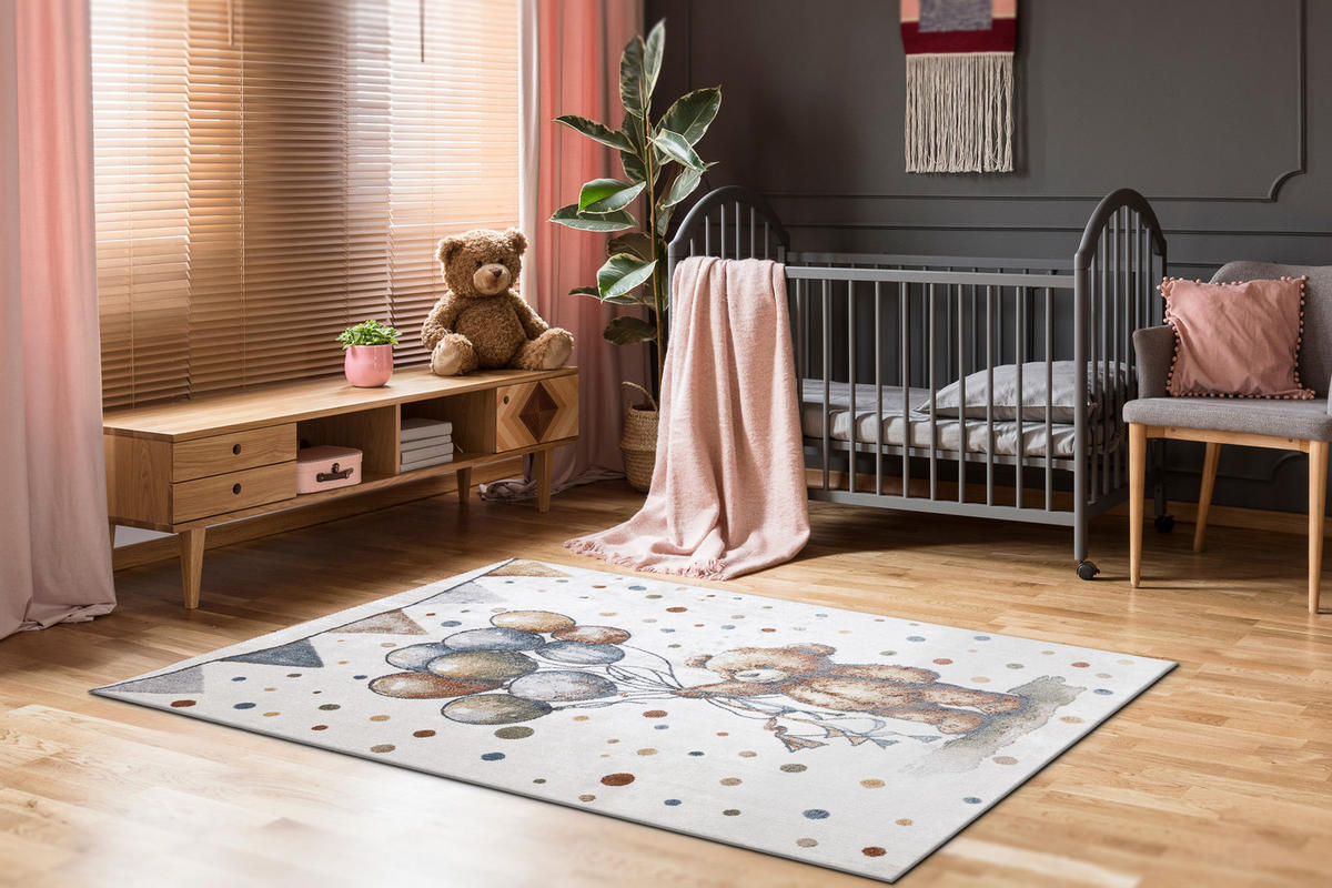 TEPPICH Bono 120/170 cm - Creme, Textil (120/170cm) - rugsX