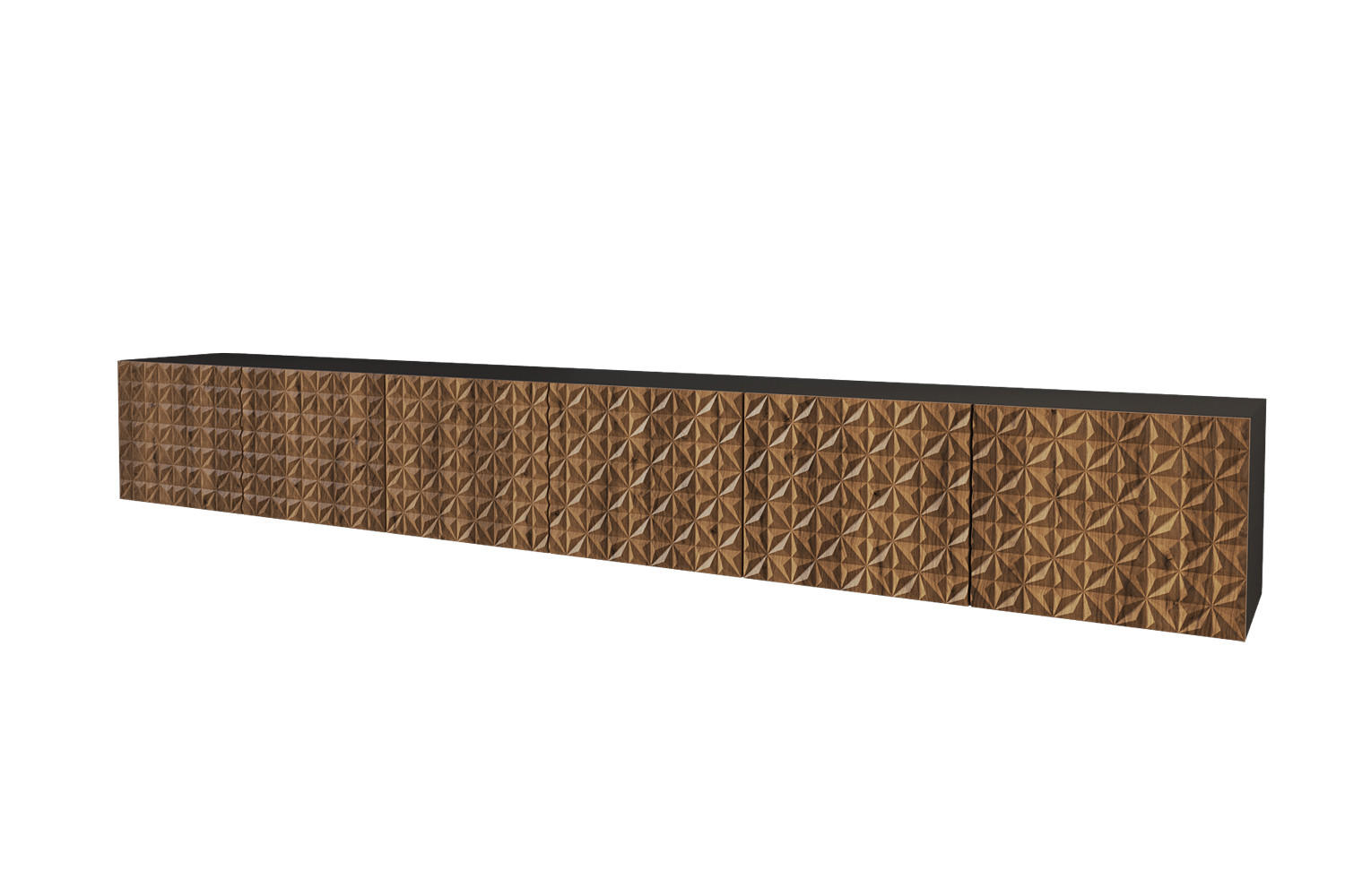 Altdecor Lowboard Eiche Wotan 300x40x40 cm
