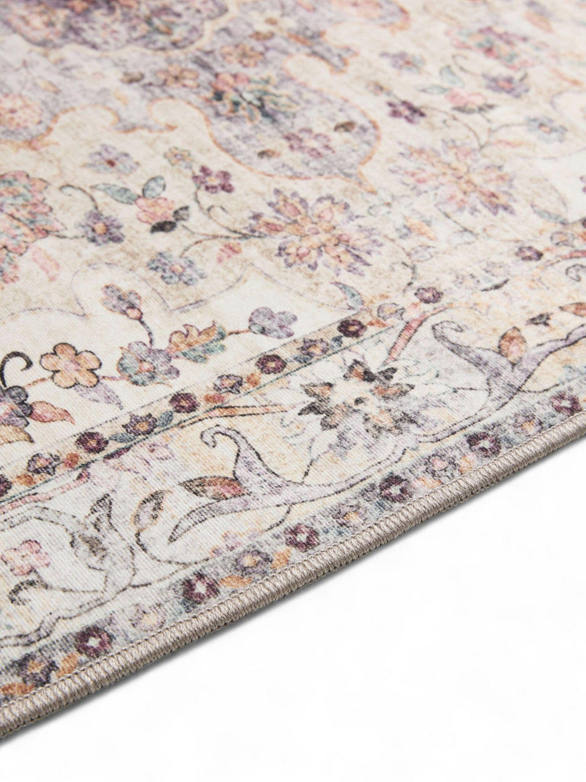 VINTAGE-TEPPICH George waschbar 60x120 cm - Multicolor, Kunststoff (60/120cm) - benuta
